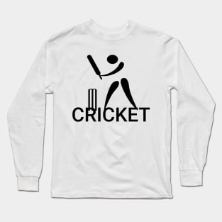 Cricket game Long Sleeve T-Shirt